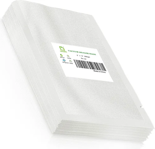 Vista 13 de CANLENPK - Bolsas de sellado al vacío de 3.5 x 4.7 pulgadas, bolsa selladora al vacío de alimentos pequeños, sellado de comida, aperitivos, frutas