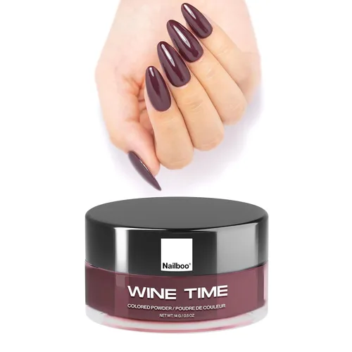 Vista 15 de Nailboo Polvo de inmersión para uñas – Polvo de inmersión de uñas transparente, hecho a medida con fórmula ultrafina altamente pigmentada,