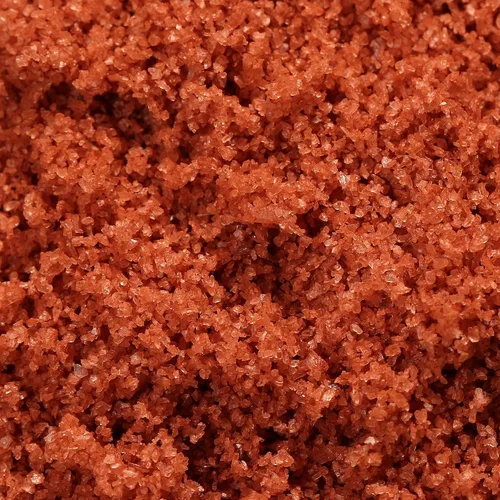 Vista 3 de The Spice Lab Nº 12 - Sal fina Alaea roja hawaiana - Sal gourmet premium - Kosher sin gluten sin OMG marca totalmente natural - Bolsa resellable