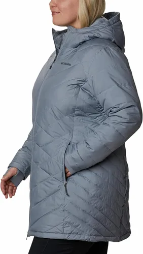 Vista 8 de Columbia Heavenly - Chaqueta larga con capucha para mujer