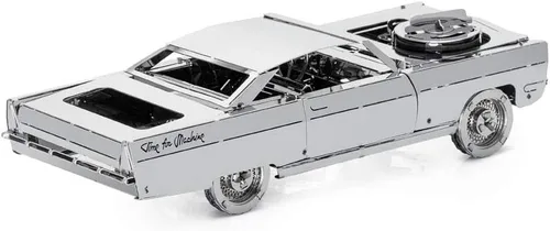 Vista 4 de Kit de modelo de coche – Kit de modelo 3D Royal Voyager – Modelo de coche retro de cuerda móvil Rompecabezas 3D para adultos – Kit de bricolaje
