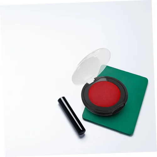 Vista 5 de OSALADI Fingerprint Ink Pad Quick Drying Erasable Thumbprint Pad for Secure Identification and Notary Use Black Base for Financial Documentation and
