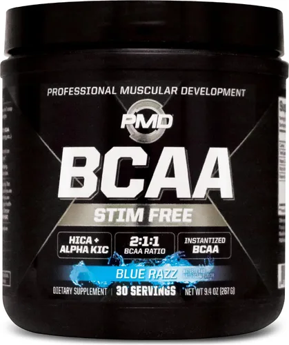 Vista 11 de PMD Sports BCAA - Aminoácidos sin estimulación – Mejor rendimiento de entrenamiento, recuperación mejorada, energía diaria, constructor muscular