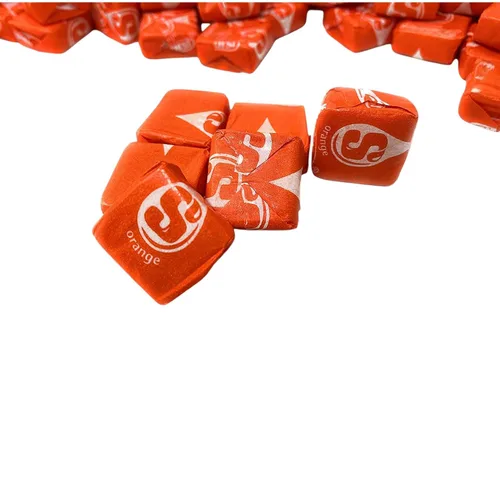 Vista 4 de Holiday Special Str burst - Caramelos masticables de naranja – 1.5 libras – Todos los masticables de frutas de naranja Str burst – Surtido