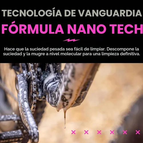 Vista 4 de Muc-Off Nano-Tech - Limpiador de bicicletas, 5 litros, líquido de limpieza de bicicletas de acción rápida, biodegradable, seguro en todas