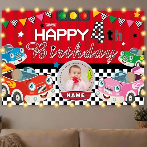 Vista 21 de Dicodes Decoraciones de cumpleaños de unicornio personalizadas para niñas, pancarta de cumpleaños de unicornio, decoración de cumpleaños de princesa