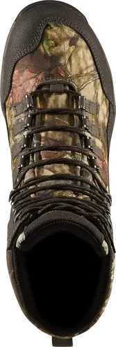 Vista 4 de Danner Vital - Botas de caza impermeables de 8 pulgadas para hombres aisladas con 14.14 onzas Thinsulate Ultra, cuero y textil superior, plantilla