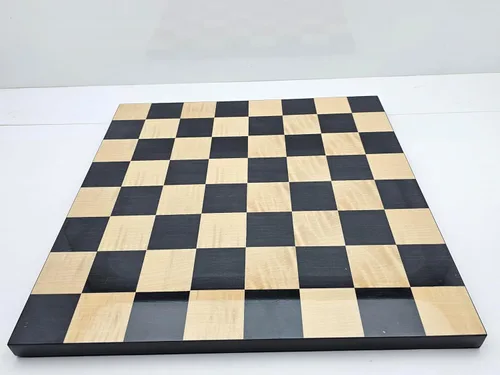 Vista 6 de Juego de ajedrez grande de 15.7 pulgadas con piezas de ajedrez ponderadas de aleación de zinc de alto polímero, juegos de ajedrez para adultos
