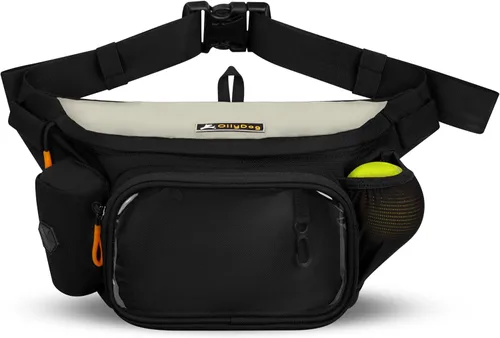 Vista 8 de OllyDog Trailblazer - Paquete con pelota de goma para recoger, riñonera, bolsa de golosinas para perros, manos libres para entrenamiento, paquete