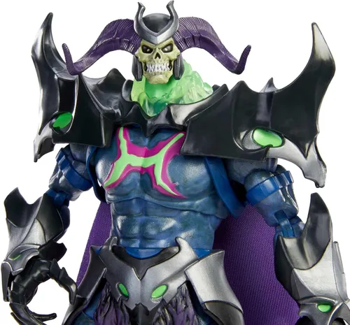 Vista 4 de Masters of the Universe Revelation Skelegod Figura de acción MOTU de 9 pulgadas, figura de batalla para niños de 6 años y mayores y coleccionistas