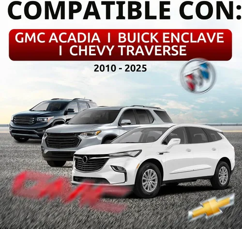 Vista 7 de Red de carga de malla para maletero estilo sobre para GMC Acadia Buick Enclave Chevy Traverse 2010-2025, Accesorios Exteriores Automotrices