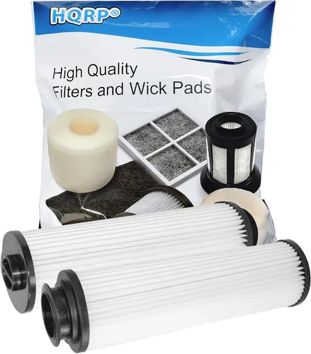 Vista 2 de HQRP Paquete de 2 filtros HEPA compatibles con Hoover Windtunnel, EmPower, TurboPower 4900, 4600, Savvy TurboPOWER 7300, 7400 aspiradora vertical