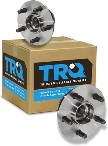 Vista 108 de TRQ Juego de 2 rodamientos de rueda delantera y conjunto de cubo compatible con Tesla 3 2020 Y 2018-2019 para Tesla 3 2020 Tesla Y AWD 2018-2019