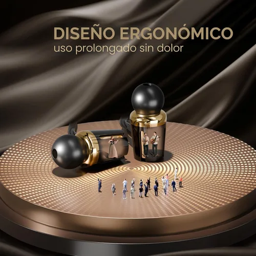 Vista 2 de Rayleigh Paquete de 5 auriculares con cable, auriculares con micrófono, auriculares con bloqueo de ruido estéreo de graves pesados, compatibles