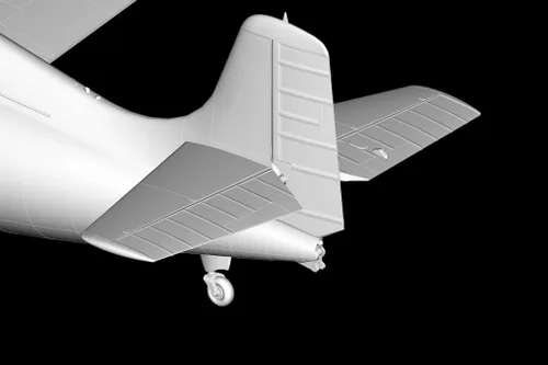 Vista 9 de Hobby Boss HY80328 F4F-4 Wildcat Kit de construcción de modelo de avión