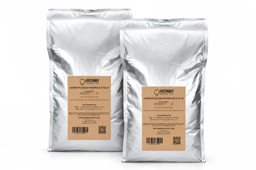 Vista 7 de Greenway Biotech, Inc. Fertilizante de fosfato monopotásico 0-52-34-100% hidroponía soluble en agua para la fuerza de las raíces, aumenta