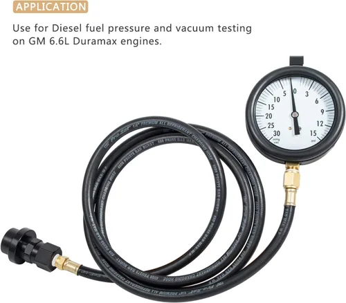 Vista 4 de Yoursme TU-32-6 6.6L para kit de prueba de sistema de presión de combustible diesel GM
