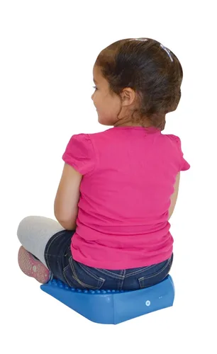 Vista 6 de Gymnic Movin 'Sit Jr. Asiento inflable, Color Azul.