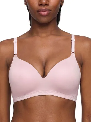 Vista 7 de Warner's Cloud 9® 1269 - Brasier cómodo sin aros para mujer, supersuave y ligeramente forrado Estampado Floral Azul Bebé