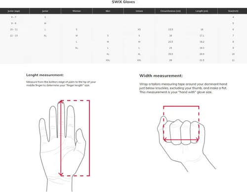 Vista 2 de Swix Shield Split - Guantes de esquí para hombre