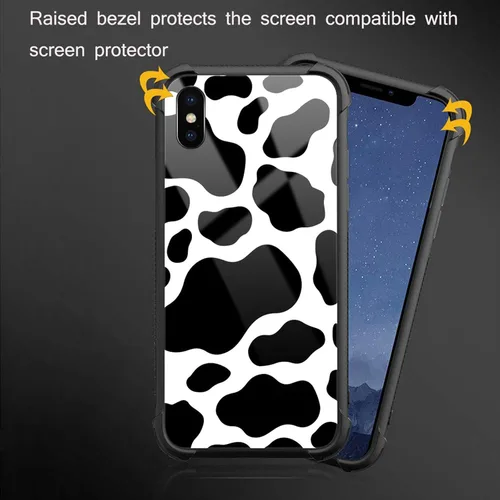 Vista 56 de Funda compatible con iPhone XR, diseño de elefantes africanos para niñas, diseño de patrón a prueba de golpes, antiarañazos, carcasa trasera