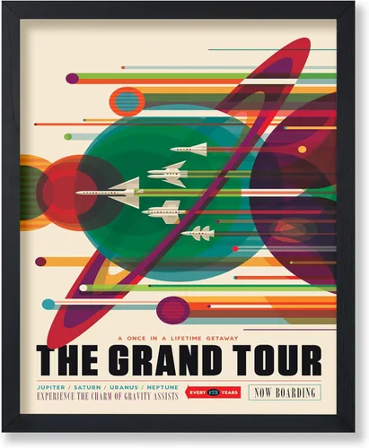 Vista 24 de Poster Master Póster celestial – Impresión del mapa de las estrellas – Regalo para astronomía, fanáticos lunares – Arte vintage para el hogar