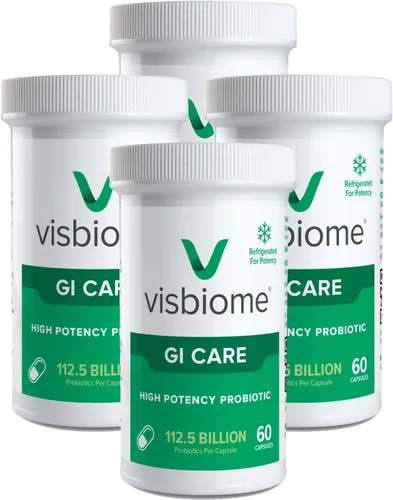 Vista 10 de Visbiome probiótico de alta calidad, 60 cápsulas, 112.5 mil millones de especies