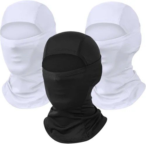 Vista 10 de Ski Mask Balaclava Sun Protection Motorcycle Face Mask Cooling Breathable