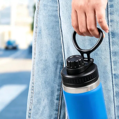Vista 8 de Tapa de botella de agua de boca ancha compatible con Hydro Flask