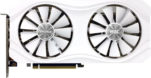 Vista 10 de Sparkle Intel Arc A580 ORC OC Edition, 8 GB GDDR6, ThermalSync, Torn Cooling, ventilador axial, placa trasera de metal, SA580C-8GOC