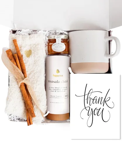 Vista 8 de Unboxme Get Well Soon - Cesta de regalo reconfortante para mujeres, caja de cuidado personal calmante con calcetines esponjosos, taza de cerámica