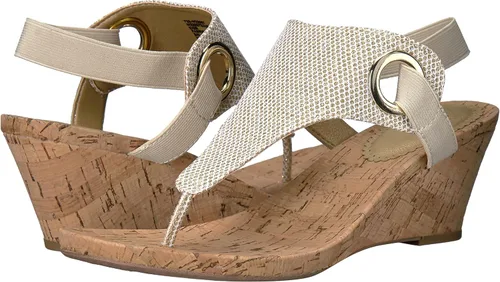 Vista 7 de WHITE MOUNTAIN Sandalias de cuña Aida para mujer