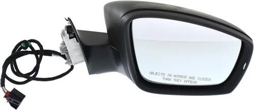 Vista 96 de Garage-Pro Espejo lateral del conductor para Volkswagen Beetle 1968-1977 Chrome Sedan