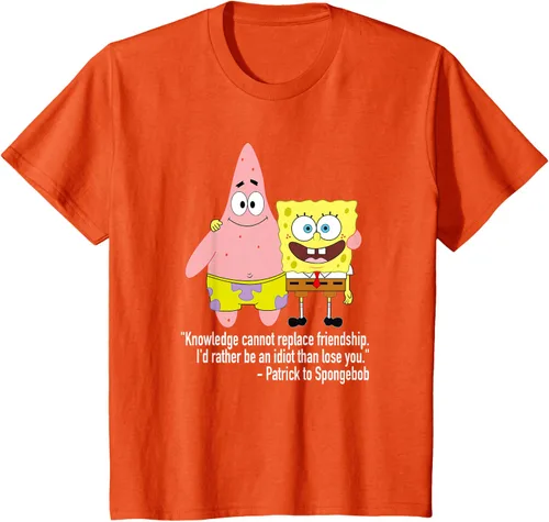 Vista 29 de Mademark x SpongeBob SquarePants - Patrick & SpongeBob - Camiseta de la amistad Asfalto
