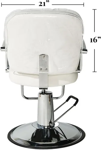 Vista 6 de Betty Dain Funda para silla de salón, protege la tapicería de las sillas de spa/salón de belleza, de manchas, productos químicos, humedad