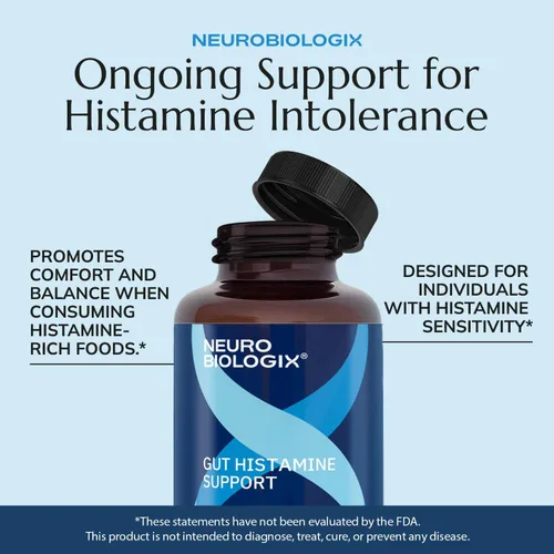 Vista 7 de Neurobiologix Suplemento de histamina intestinal, NAC y quercetina, 60
