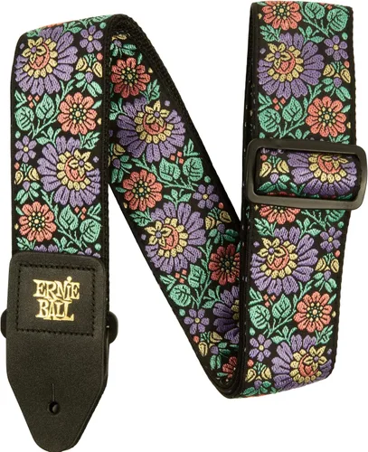 Vista 20 de Ernie Ball Correa de guitarra Jacquard, azul Albuquerque (P04609)