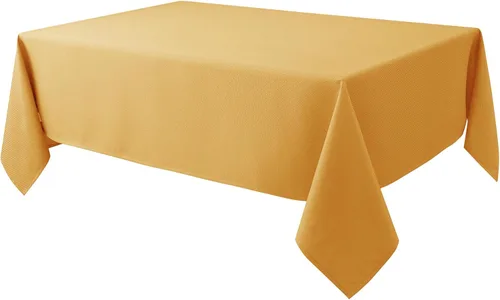 Vista 44 de Biscaynebay Auqa - Mantel cuadrado de 54 x 54 pulgadas, mantel de tela con tarjeta azul Auqa, pequeño, plegable, resistente al agua, para cocina