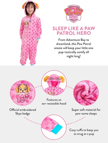 Vista 4 de Paw Patrol Skye Onesie para niña