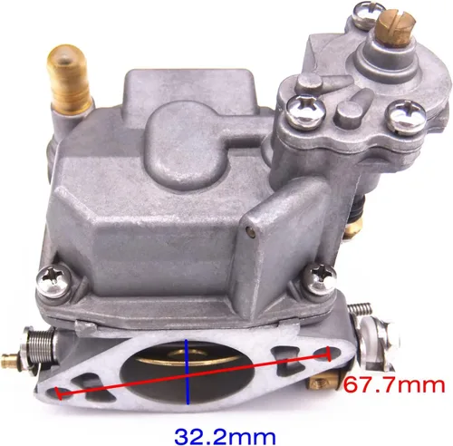 Vista 2 de SouthMarine Motor de barco 66M-14301-12-00 66M-14301-10 66M-14301-11 Carburador Assy para Yamaha 4-Stroke 15hp F15 Motor fuera de borda, arranque