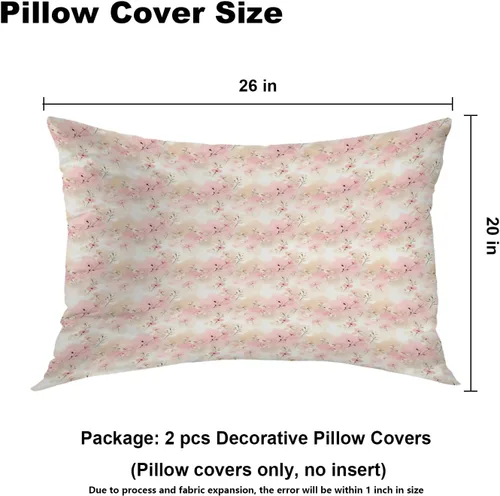 Vista 155 de Batmerry Autumn Pumpkin Templeton Throw Pillow Covers, Green Leaves Paths Forests Decorative Pillow Covers Digital Printing Blended for Couch Sofa