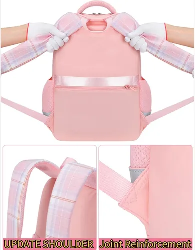 Vista 8 de Mochila Vivixilan Kawaii, Resistente al Agua y Transpirable con Múltiples Bolsillos, Adecuada para Viajes y como Regalo de Cumpleaños