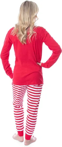 Vista 5 de INTIMO Barbie Family Christmas Logo Santa - Pijama unisex de 2 piezas