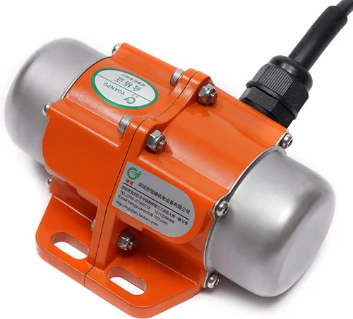 Vista 6 de Motor de vibración vibrador concreto, 30W monofásico CA 110V 3600rpm Caja de aleación de aluminio Motor vibratorio eléctrico para mesa de coctelera