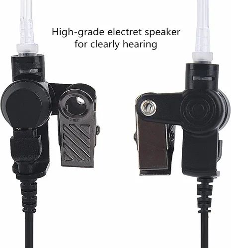 Vista 5 de Walkie Talkie Radio Auricular Auricular Pieza Auricular