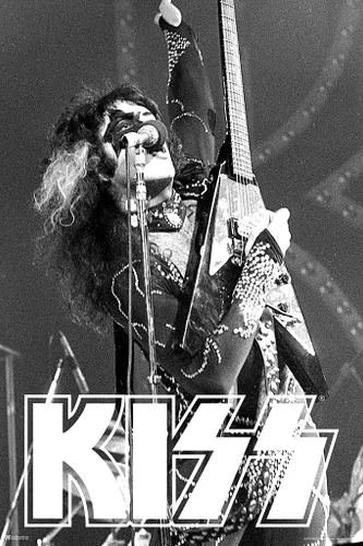 Vista 2 de Póster de beso laminado The Starchild Live Concert Kiss Band Merchandise Kiss Collectibles Kiss Memorabilia Heavy Metal Music Merch 1970s Retro