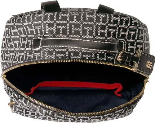 Vista 5 de Tommy Hilfiger Mochila Julia para mujer NegroBlanco