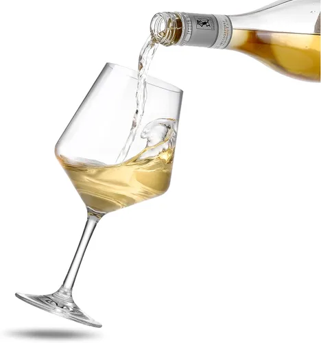 Vista 8 de Hlukana Juego de 6 copas de vino irrompibles de plástico de 16 onzas con tallo, sin BPA, copas de vino reutilizables para piscina, al aire libre