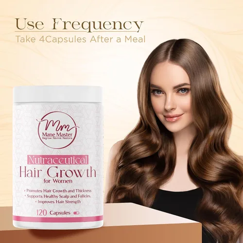 Vista 3 de Suplementos para el crecimiento del cabello para mujer