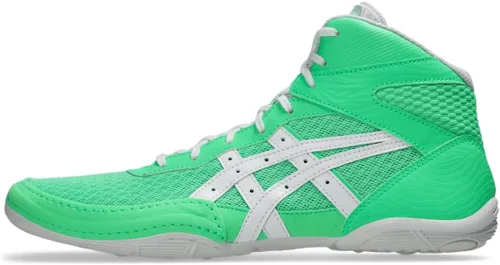Vista 15 de Asics Men 's matflex 5 calzado para lucha libre Negro/New Leaf